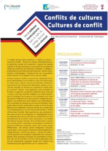 Cycle de conférences « Conflits de cultures, cultures de conflits »