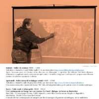 AMU - Manifestations 18 Affiche_Un jour avec Dan Perjovschi