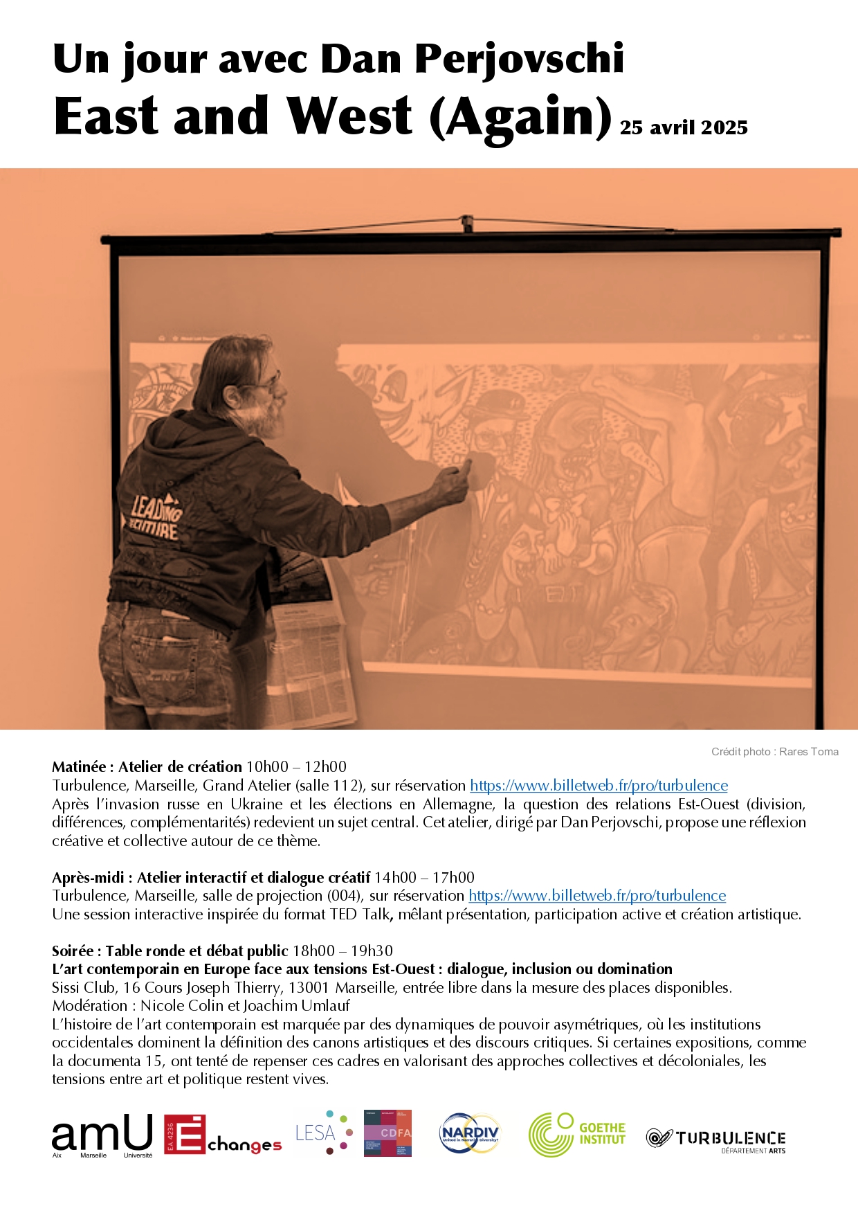 Affiche_Un jour avec Dan Perjovschi