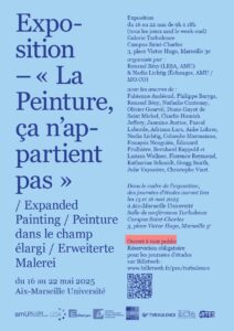La peinture ça n'appartient pas 2025